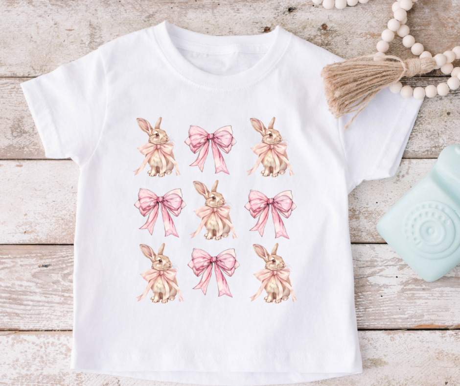 Gildan Bunny & Bows tee