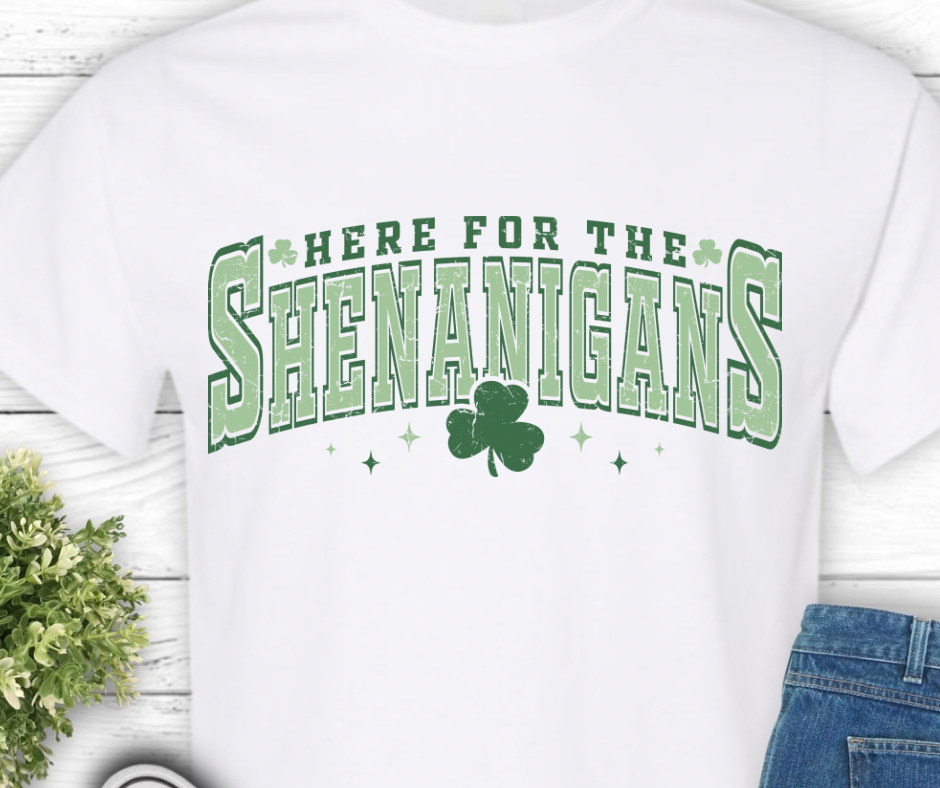 Gildan Here For The Shenanigans Tee