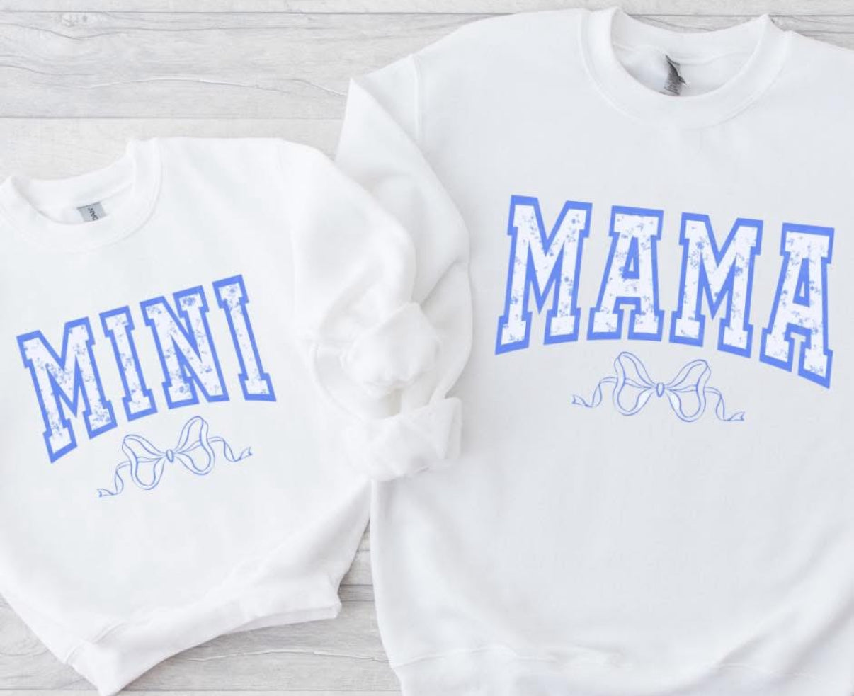 Gildan Sweatshirt Mama and Mini set