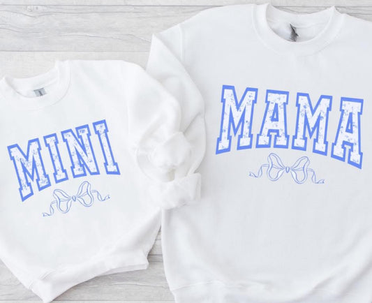 Gildan Sweatshirt Mama and Mini set